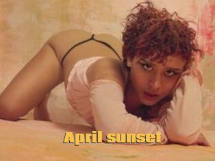 April_sunset