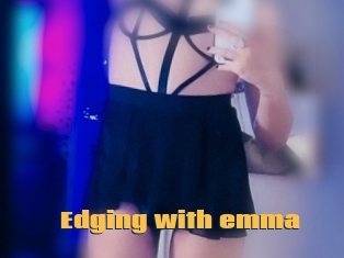 Edging_with_emma